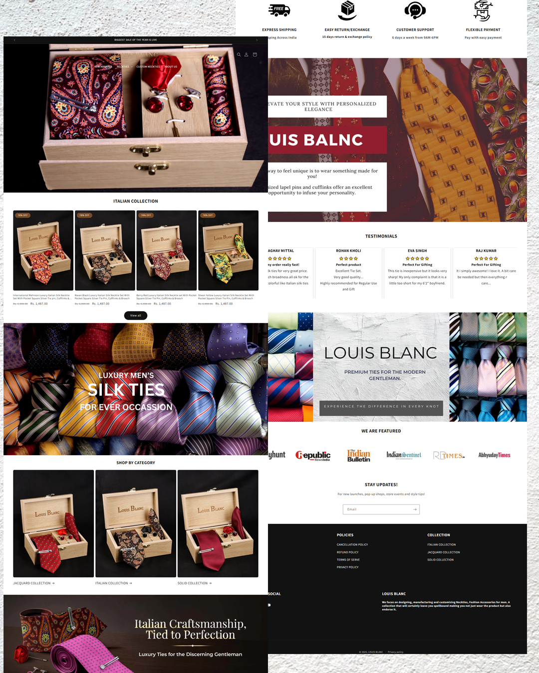Shopify Store Design