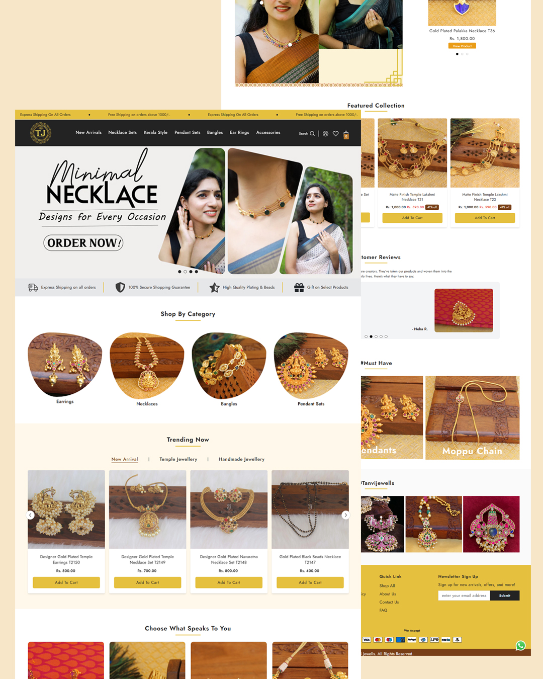 Shopify Store Design